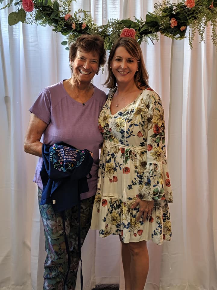 Two women together at an ICC Ladies’ Ministry gathering